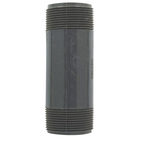 B & K B&K Schedule 80 1-1/2 in. MIP X 1-1/2 in. D MIP PVC 5 in. Nipple 1 pk 507-050